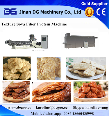 Automatic TVP protein TSP protein food extruder