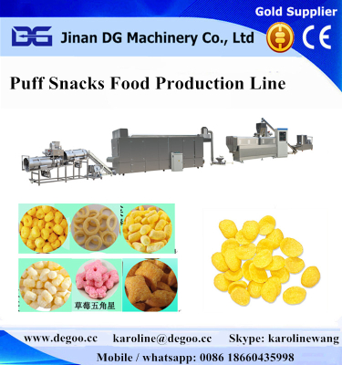 Automatic Corn Puff Snacks Food Machine