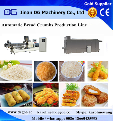 Automatic Bread Crumbs Food Making Machine