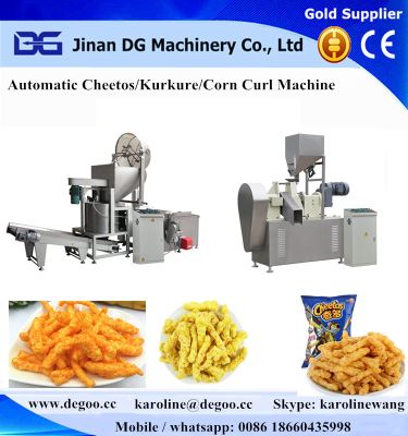 Automatic Cheetos Corn curl Kurkure Nik Naks equipment