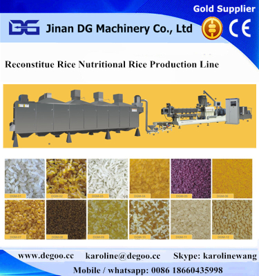 automatic nutritional rice puffed rice instant rice easy cook rice machine
