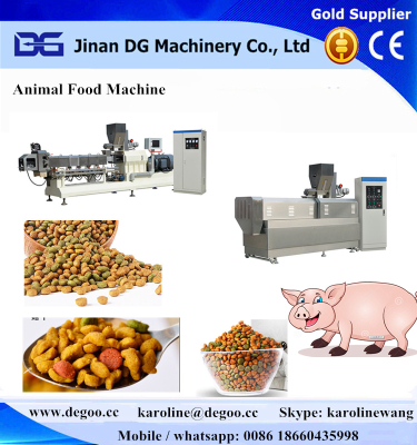 Automatic animal food production line