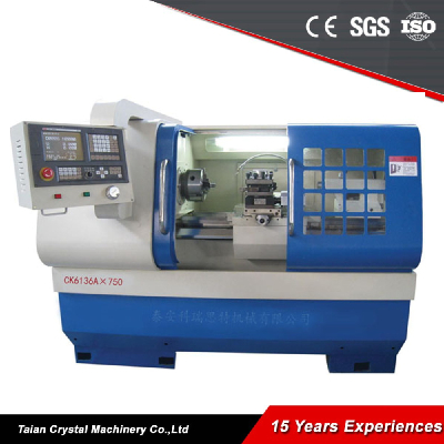 New design economic CNC Lathe with Low Price CK6136A