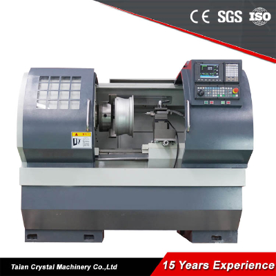 Probe Detect Rim Repair CNC Lathe Diamond Cutting Machine