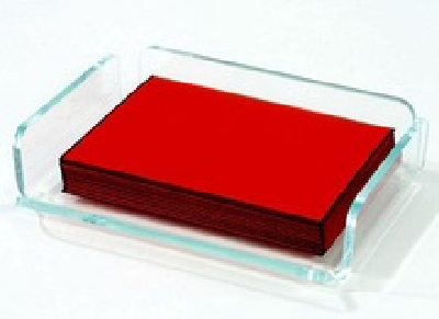 Acrylic name card box note card box