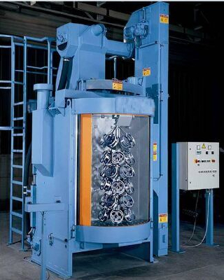 Rotary Hook Shot Blasting Machine