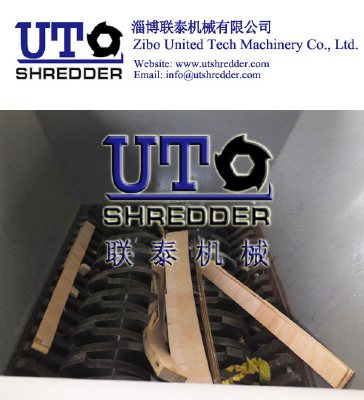 waste wood shredder / wood crusher/  furniture shredder / wood pallets shredder