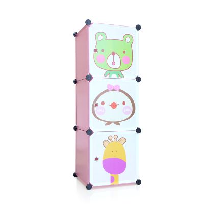 Threedoor storage box