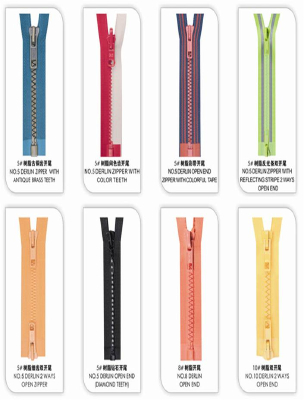 The resin zipper