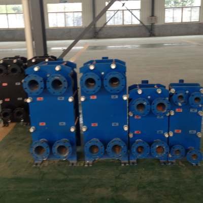 Plate of plate heat exchanger for heating water