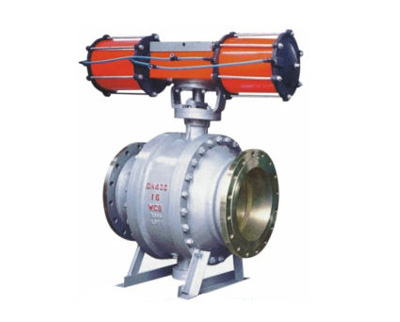 Q647F Pneumatic fixed ball valve