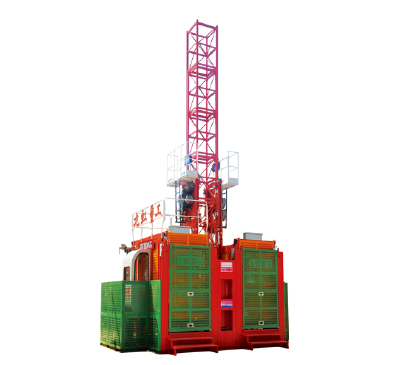 Frequency construction hoist one