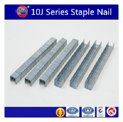 Hot Sale Staple Nails 10J Series Pneumatic Gun Nails