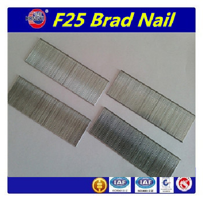 F25 Pneumatic Nail Brad Nail 18GA Air Nail Furniture Wood Nail for Promotion