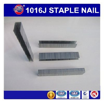 Promotion 1016J Staple Nail 16mm Length Pneumatic Gun Nail Sofa Nail