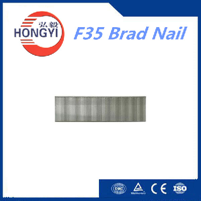 18 Gauge F Series F35 Brad Nail Pneumatic Gun Nail Galvanized Wire Nail