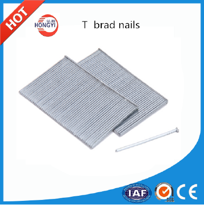 brad T nails for wood,T pneumatic nails can be OEM,16 GA Galvanized nails for Wholesale