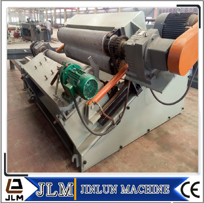 4 feet hydraulic wood log debarking and rounding machine