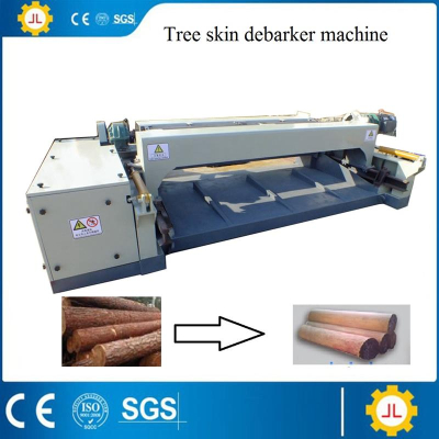 8 feet wood log debarking and rounding machine