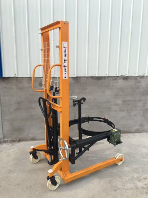 Manual Hydraulic Drum Stacker