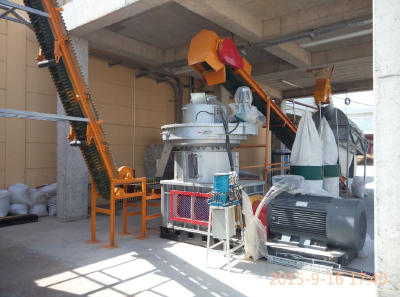 100-500KG/H Full Auto Wood Pellet Production Equipment Small High Efficiency