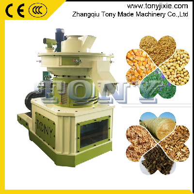 CE approved tony ring die pellet mill/wood pellet machine price for sale
