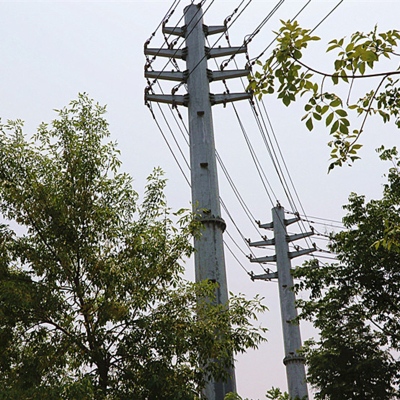 10kV Power Transmission Monopole Tower ,Tubular Tower,Electricity Pylon(tension tower)