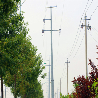 110 kV Power Transmission Steel Tube Pole,Tubular Tower,Steel Tower,Electricity Pylon