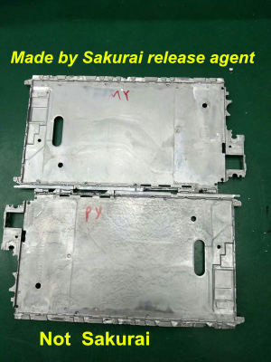 Release agent for Aluminum&Magnesium alloy mobile phone medium platedie casting