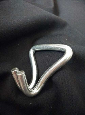 Double J Hook with Zinc plating