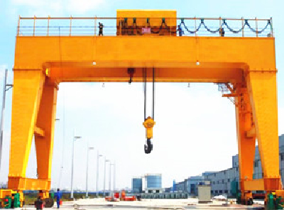 China MG double girder gantry cranes (without overhanging) manufacturer