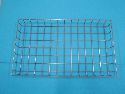 Wire chrome grille member