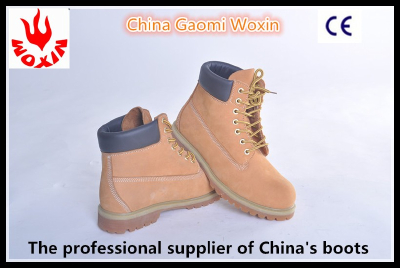 Cow Suede Leather Welt Safety Shoes