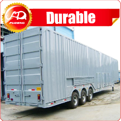 Manufacturer supplier cheap price Tri axle Skeleton Car TransportSemiTruck Trailer / Car Carrier Trailer For Sale