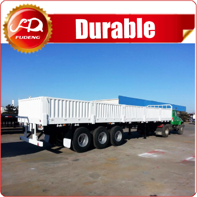 Fudeng BPW Axle Side wall Semi Trailer By Sinotruk Head Sales Africa