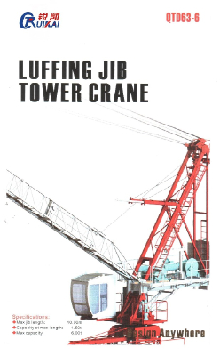 Movable arm type of Tower crane