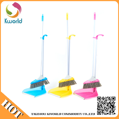High quality plastic dustpan with broom,