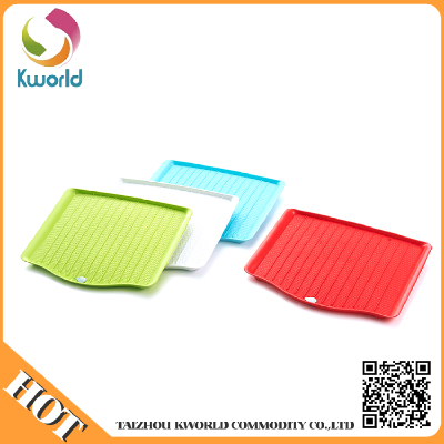 New arrival latest design plastic kitchen food tray,serving  tray