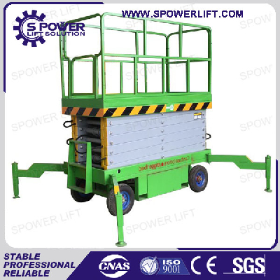 China 9m mobile hydraulic scissor lifting platform for sale