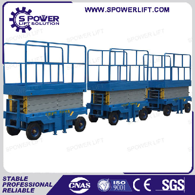 Spower Movable 9M small electric lifting platform