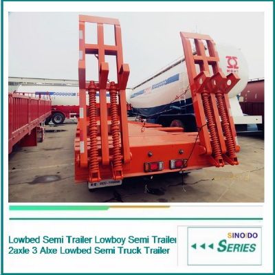 60 tons Low bed Trailer