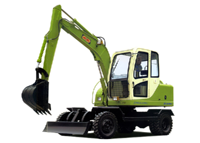 43KW/58HP JG608C 6 Ton Single Drive Mini Wheel excavator