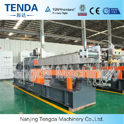 Parallel Co-rotating Double Screw Extruder Machine