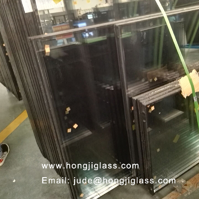 Double wall window glass insulating glass for window and door
