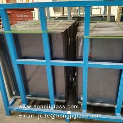 Safety insulated building glass for door and window tempered