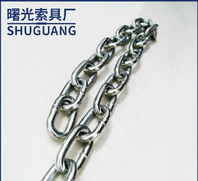 Korean standard short loop chain welding galvanized chain