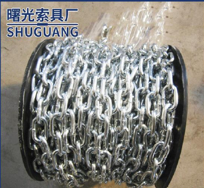 DIN763 chain galvanized welded chain, lifting industrial chain Report