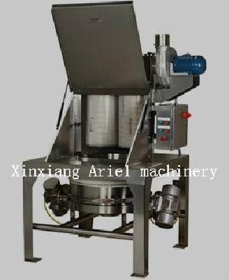 Manual de-bagging screening machine