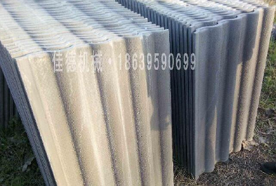 Cement tile tile machine, cement tile, the shed tile machine
