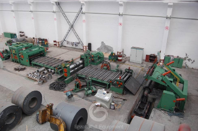 Uncoiling-Slitting-Recoiling Line